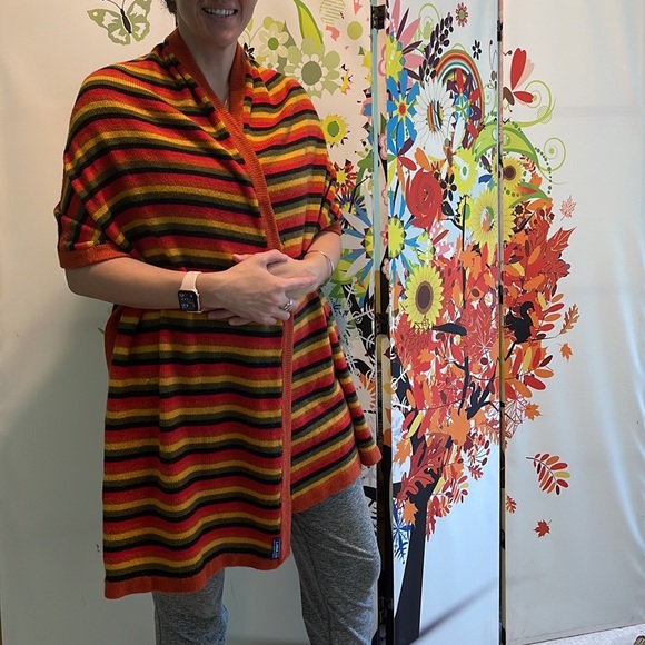 ❤️‍🔥 WOOL! 🎉 Peruvian Llama Wool Shawl Wrap One Size - Picture 3 of 7